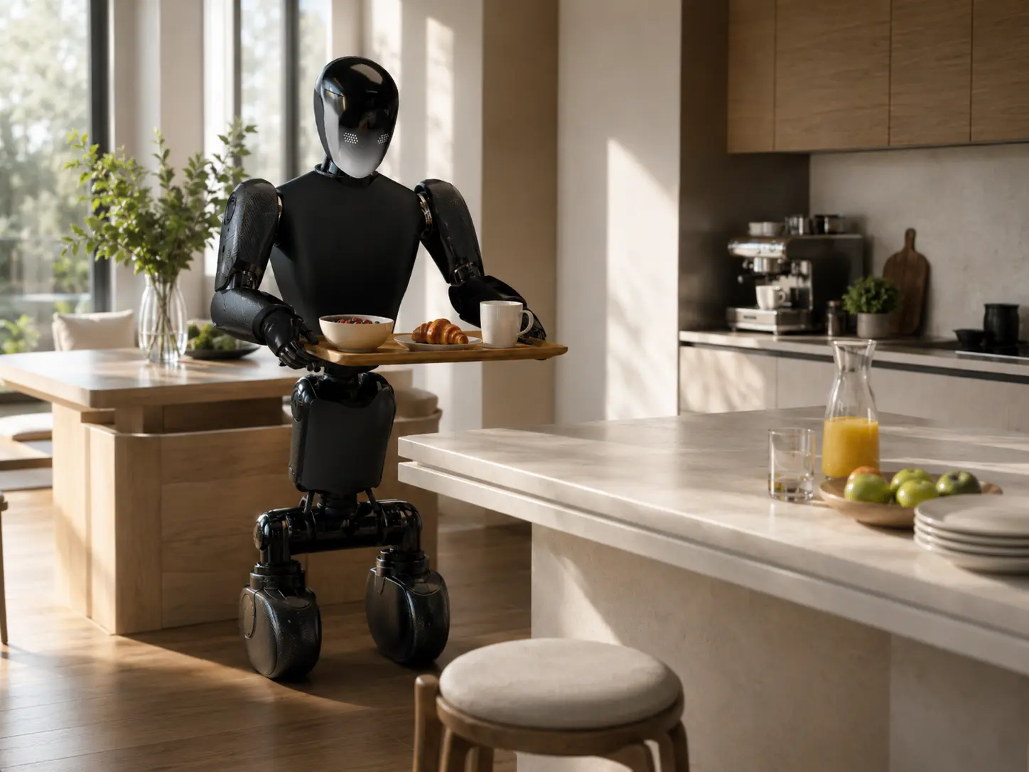 Morning with Robo